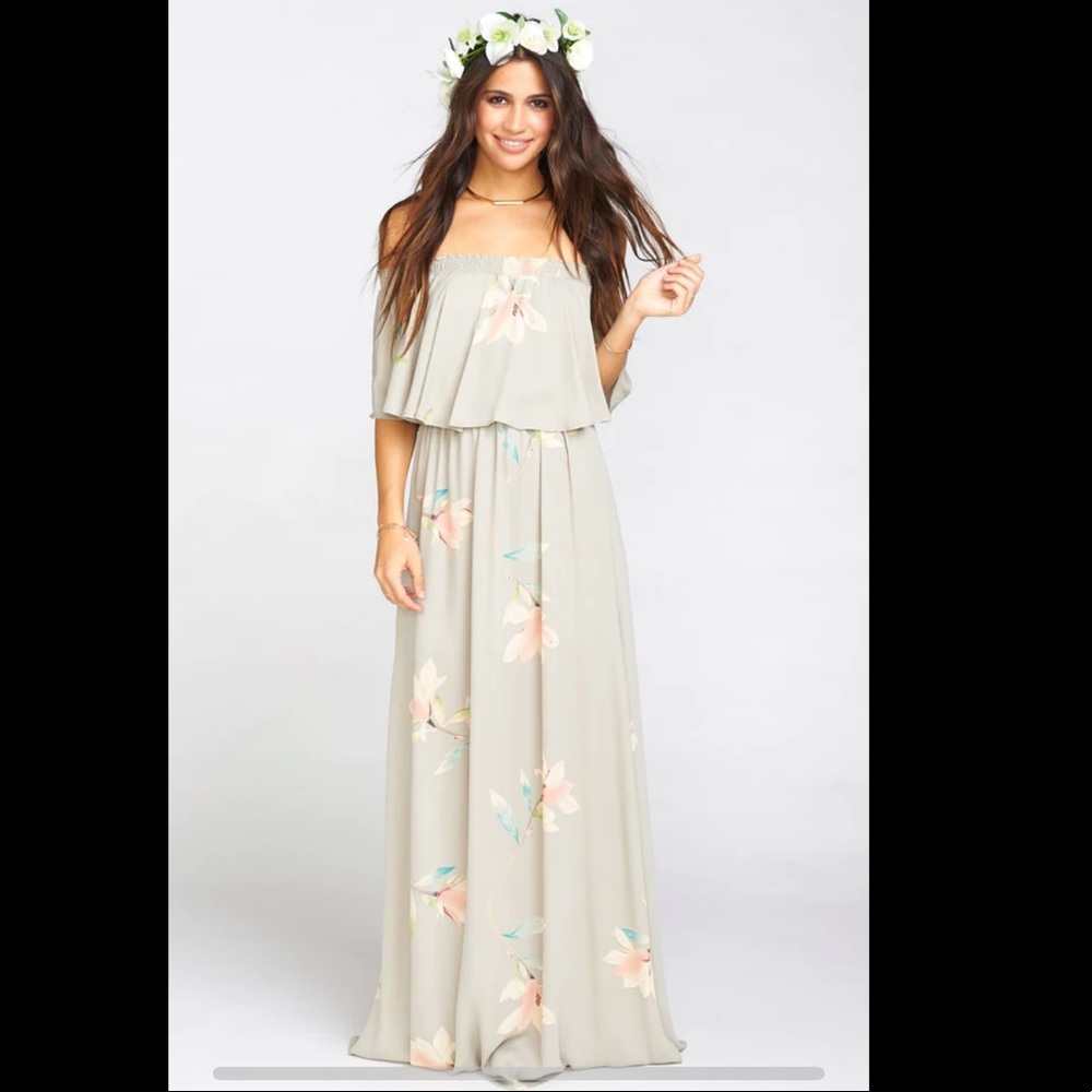 Lily Showers Hacienda Bridesmaids dress. Worn once. Good condition.
